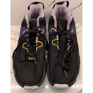 Nike Mens LeBron Witness 7 DM1123-002‎ Black Basketball Shoes Sneakers Size 14